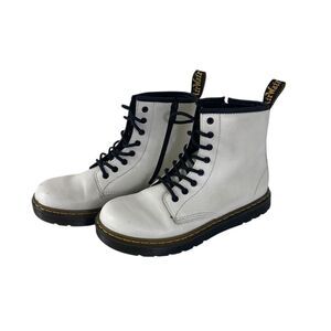Dr Martens sz 5 White ZAVALA J Aw004 Original Air Wair Leather bounce